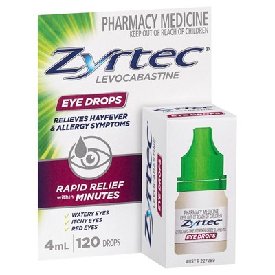 Zyrtec Eye Drops 4mL