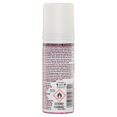 Batiste Blush Dry Shampoo | Travel Size | Floral Fragrance | Instant Hair Refresh | 50 mL