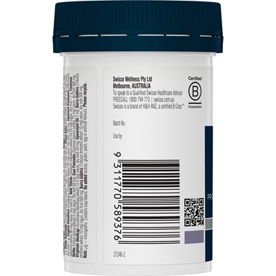 Swisse Ultivite Mens 65+ Multivitamin 60 Tablets