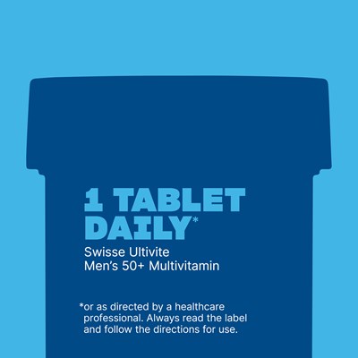 Swisse Ultivite Men's 50 + Multivitamin 90 Tablets