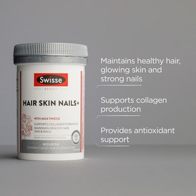Swisse Beauty Hair Skin Nails+ 100 Tab