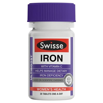 Swisse Ultiboost Iron 30 Tablets
