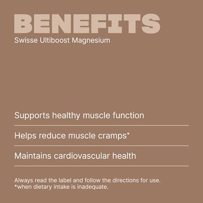 Swisse Ultiboost Magnesium 120 Tablets