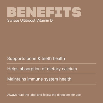 Swisse Ultiboost Vitamin D 250 Tablets