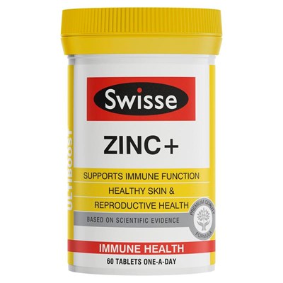Swisse Ultiboost Zinc+ 60 Tablets