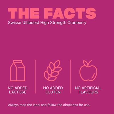 Swisse Ultiboost High Strength Cranberry 30 Capsules