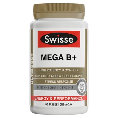 Swisse Ultiboost Mega B+ 60 Tablets