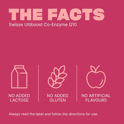Swisse Ultiboost Co-Enzyme Q10 150mg 180 Capsules