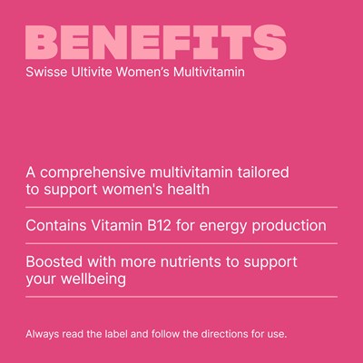 Swisse Women’s Ultivite Multivitamin 60 Tablets