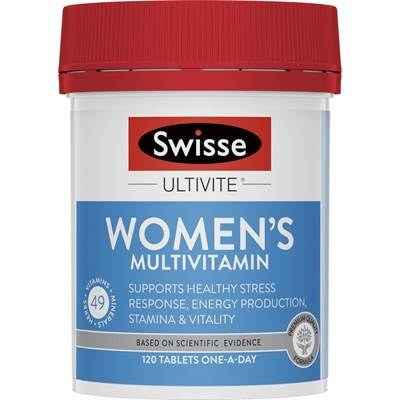 Swisse Women’s Ultivite Multivitamin 120 Tablets