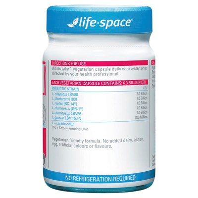 Life-Space Women's Microflora Probiotic 60 Capsules