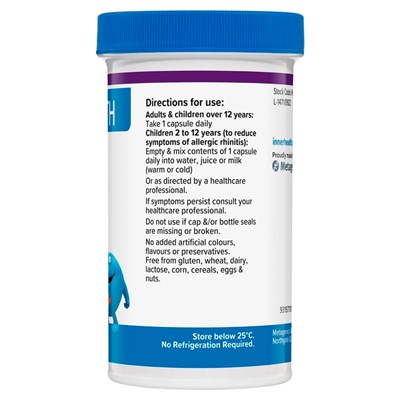 Inner Health Hayfever Relief Probiotic 40 Capsules