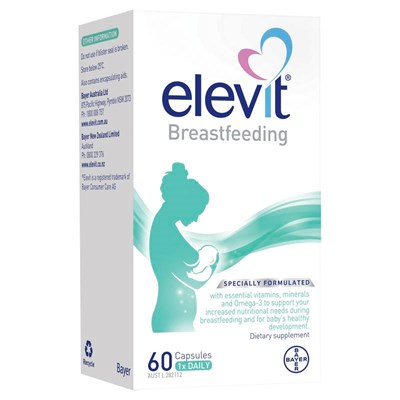 Elevit Breastfeeding Multivitamin Capsules 60 Pack
