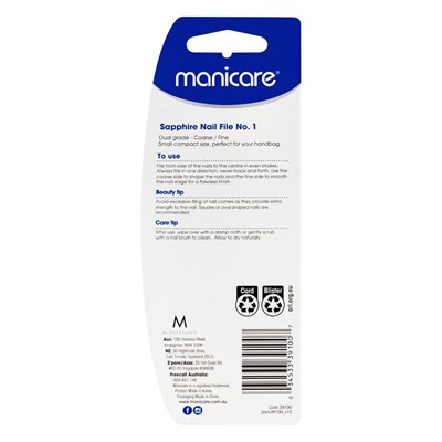 Manicare Sapphire Nail File