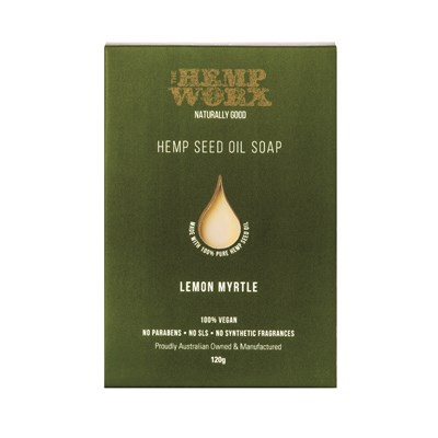 Hemp Worx Lemon Myrtle Soap Bar 120g