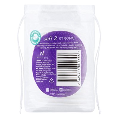 Swisspers Make-Up Pads 20 Travel Pack