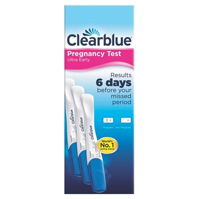 Clearblue Pregnancy Test Ultra Early (3 tests)