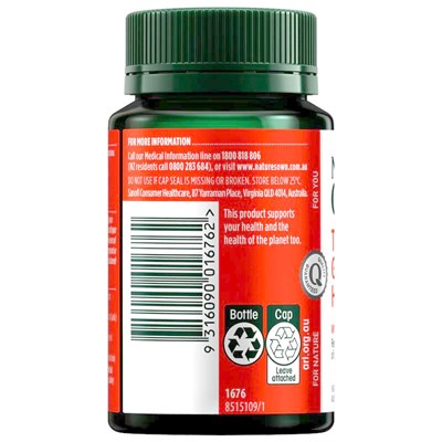 Nature's Own Triple Strength Garlic + C Horseradish 60 Tablets