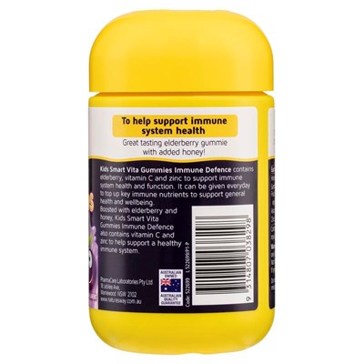 Nature's Way Kids Smart Vita Gummies Immune Defence 60's