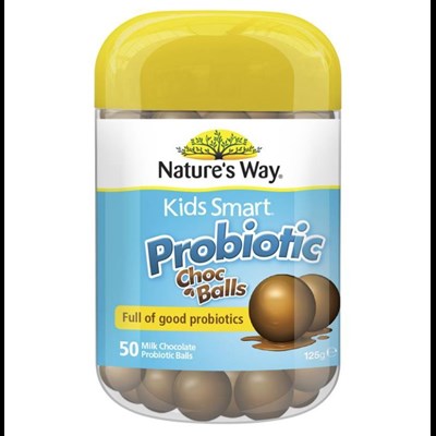 Nature's Way Kids Smart Probiotic Choc Balls 50 Pack