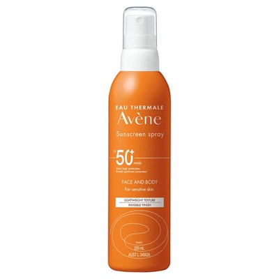 Avene SPF50+ Sunscreen Spray 200mL