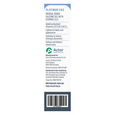 Dermascar Platinum C&E 15g