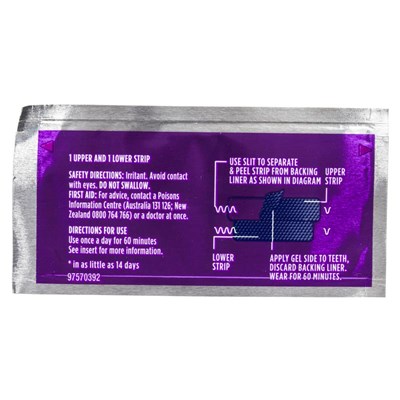 Oral-B 3D White Advance Seal Whitening Strips 14 Pack