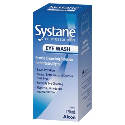 Systane Eye Wash Solution 120mL