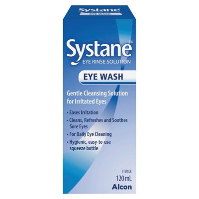 Systane Eye Wash Solution 120mL