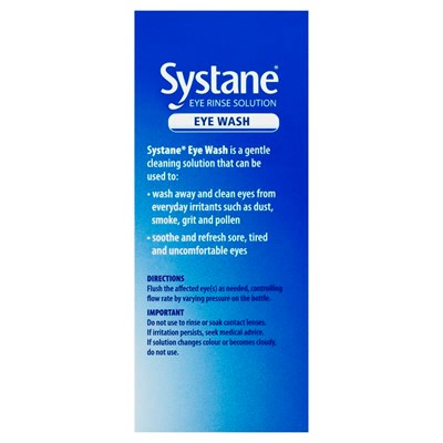 Systane Eye Wash Solution 120mL