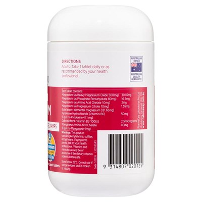 Natures Way High Strength Magnesium 150 Tablets