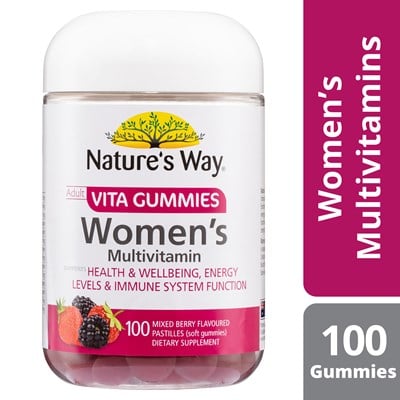 Nature's Way Adult Vita Gummies Women’s Multivitamin 100 Pastilles