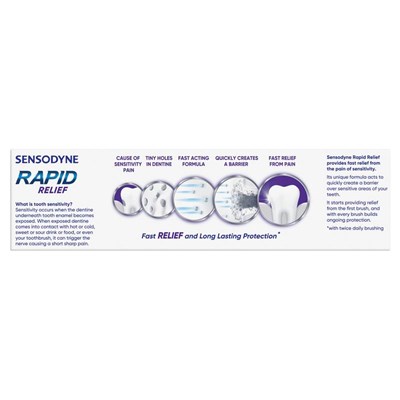 Sensodyne Rapid Relief Toothpaste 110g