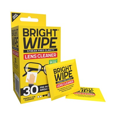 Brightwipe Lens Wipe 30 Pack