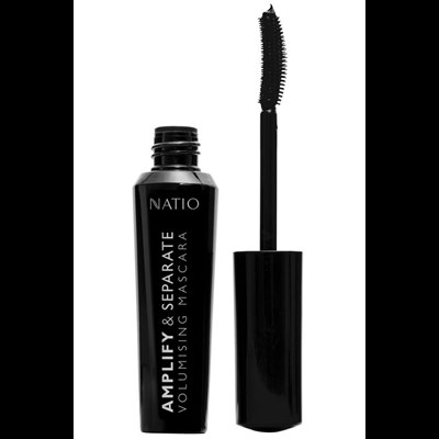 Natio Amplify & Separate Volumising Mascara - Black