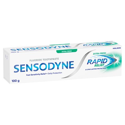 Sensodyne Sensitive Teeth Pain Rapid Relief Extra Fresh Toothpaste 100g