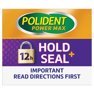 Polident Max Seal Denture Adhesive Cream 40g