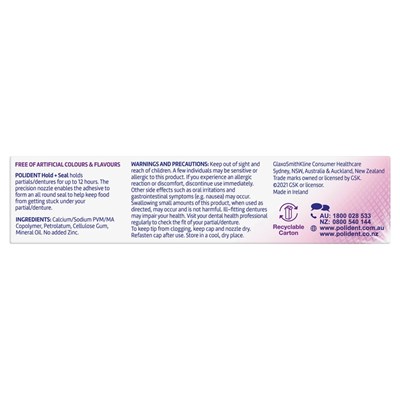 Polident Max Seal Denture Adhesive Cream 40g
