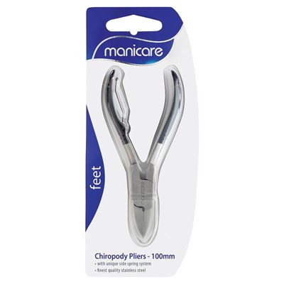 Manicare Chiropody Pliers 100mm with Side Spring