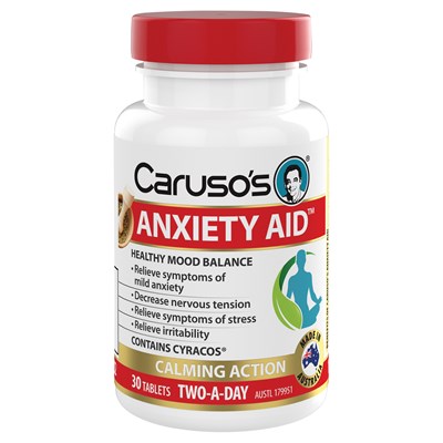 Caruso's Anxiety Aid 30 Tablets