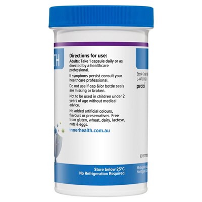 Inner Health Daily Immune Probiotic 60 Capsules