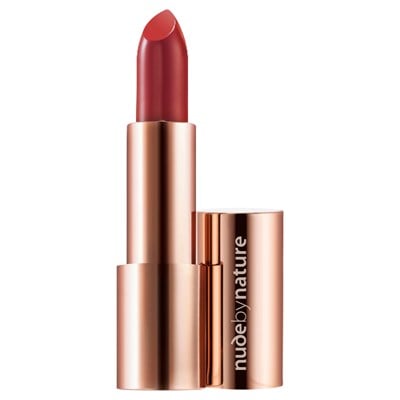Nude By Nature Moist Shine Lipstick 08 Garnet