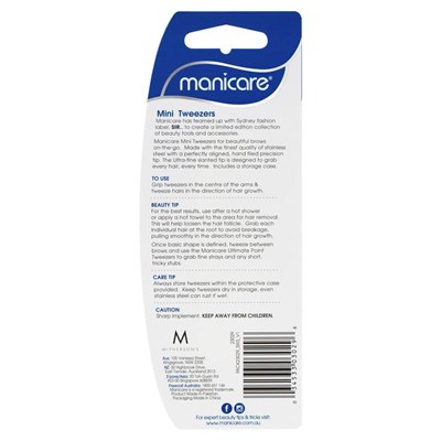 Manicare Mini Tweezer Assorted Colours