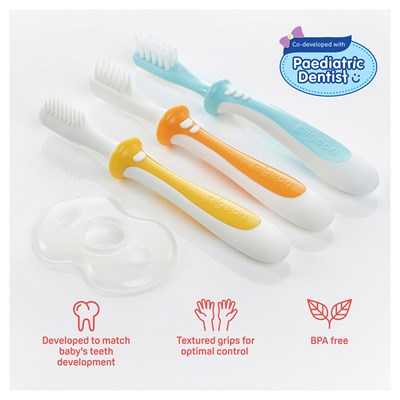 Pigeon Training Toothbrush Set