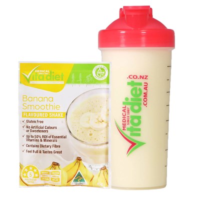 Vita Diet Banana Smoothie Shake 14 Pack