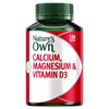 Nature's Own Calcium, Magnesium & Vitamin D3 120 Tablets