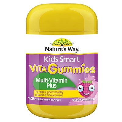 Nature's Way Kids Smart Vita Gummies Multi-Vitamin+ 120 Gummies