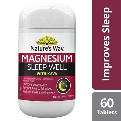 Nature's Way Magnesium Sleep Well 60 Tablets