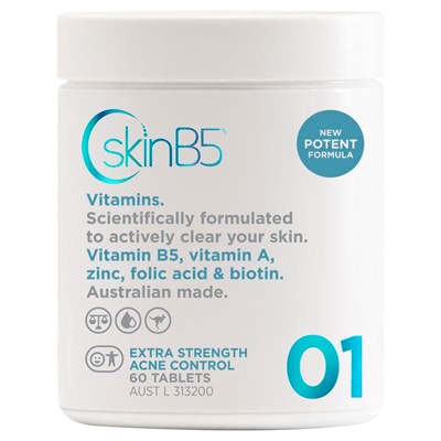 SkinB5 Extra Strength Acne Control 60 Tablets
