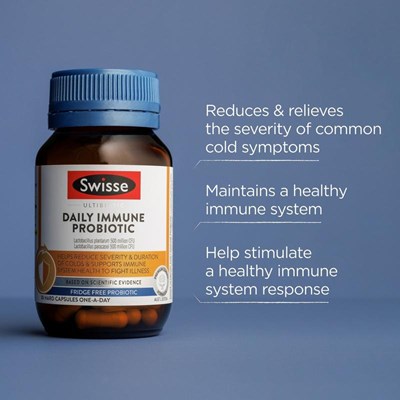 Swisse Ultibiotic Daily Immune Probiotic 30 Caps